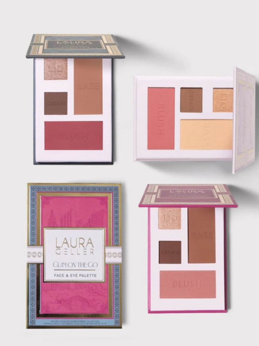 Laura Gellar "Glam On The Go" Face and Eye Palette - Picture 2 of 5